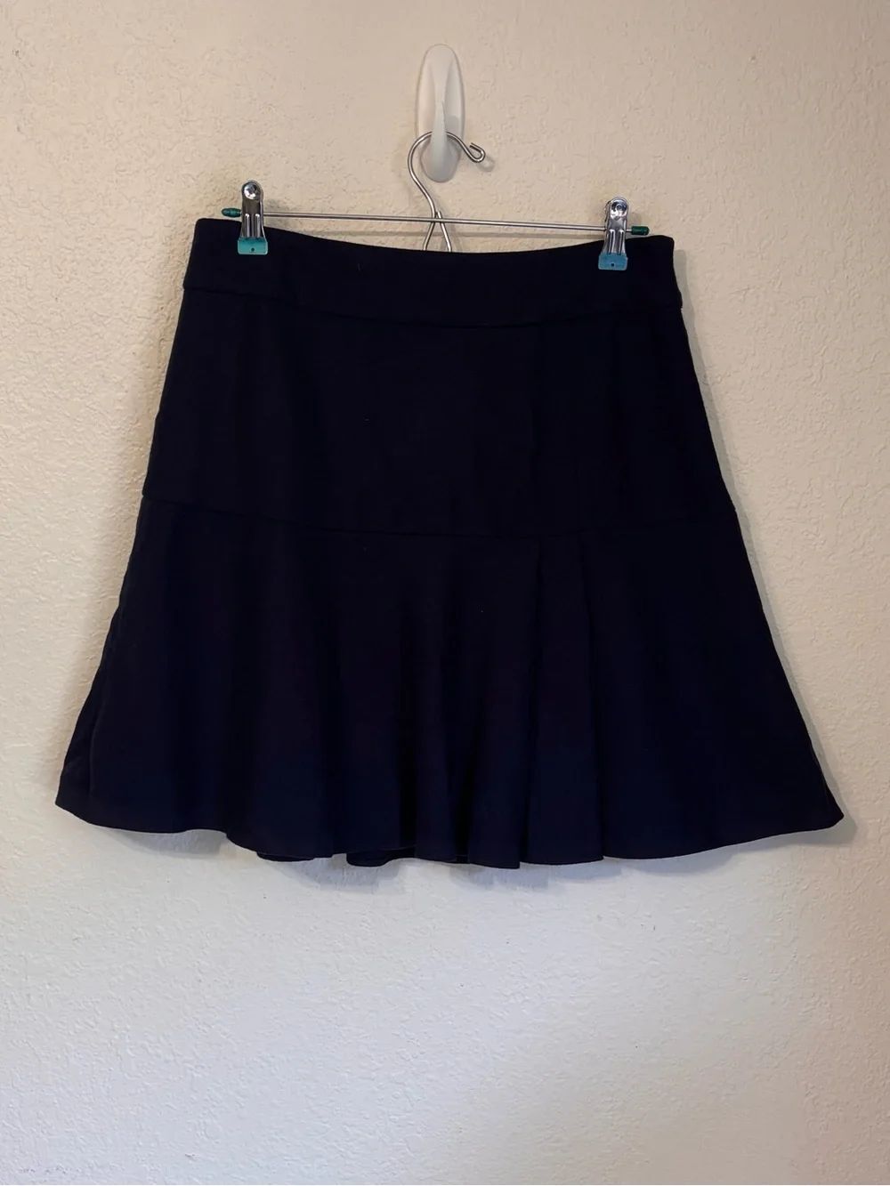Boden Suzy Skater Pleated Wool Skirt Size 8